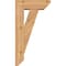 Ekena Millwork Traditional Slat Smooth Bracket w/ Offset Brace, Western Red Cedar, 5 1/2"W x 14"D x 26"H BKT0604X14X26TRA06SWR - alternate 2